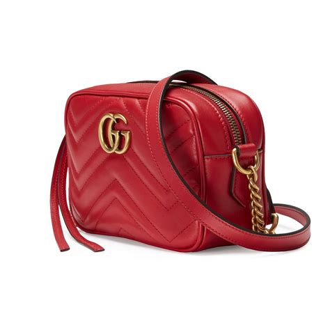 gucci red bag marmont|gucci marmont matelasse mini bag.